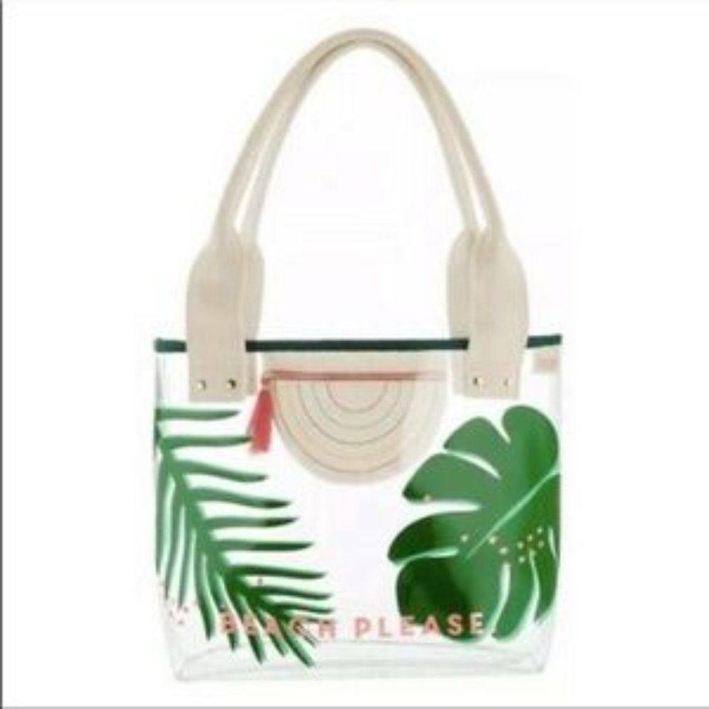Benefit cosmetics LIMITED EDITION beach bag/tote